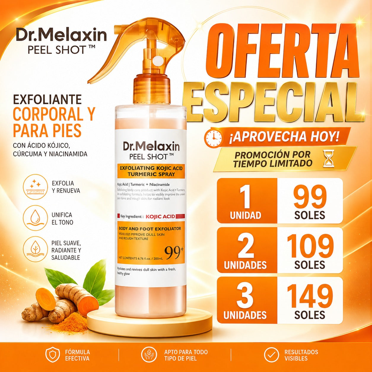DR MELAXIN EXFOLIANTE ACLARADOR