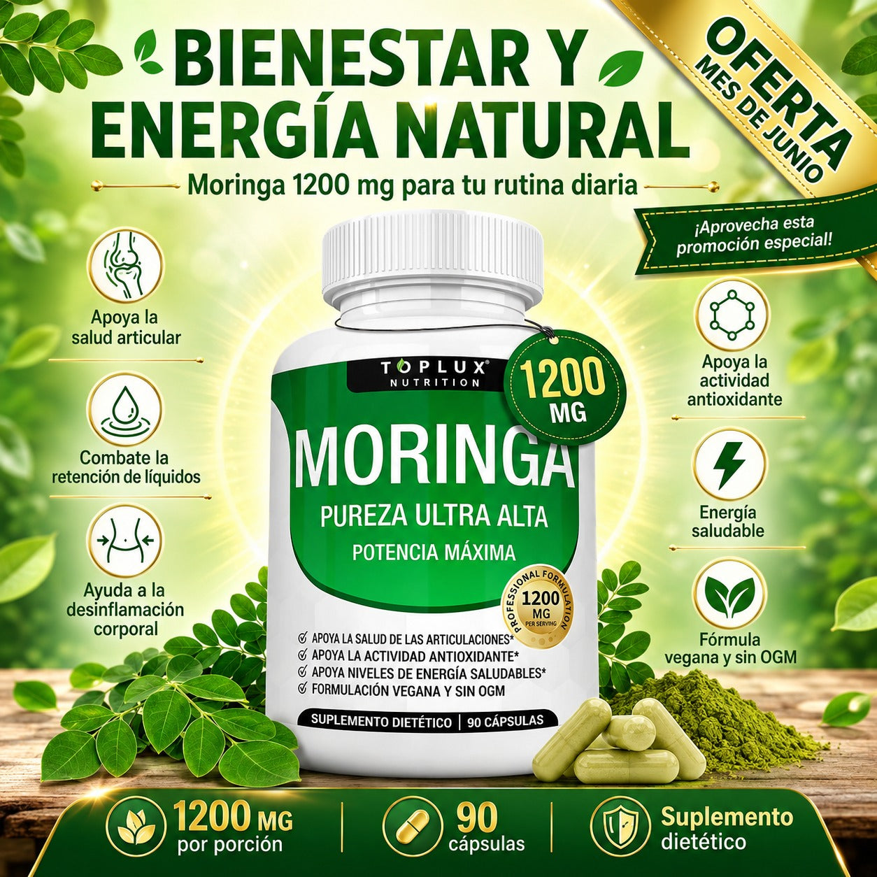 MORINGA PUREZA ULTRA ALTA