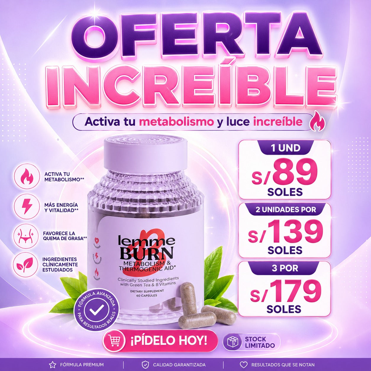 LEMME BURN QUEMADOR DE GRASA