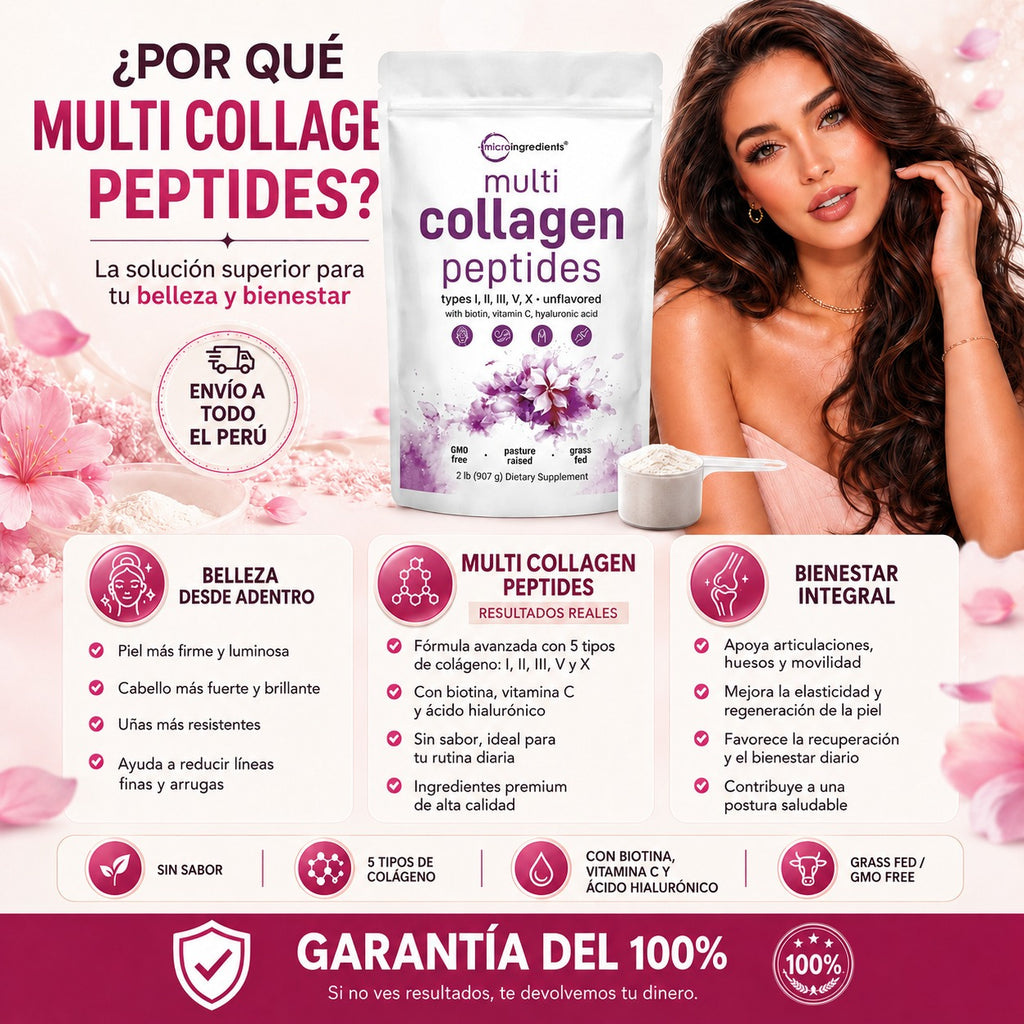 MULTI COLLAGEN PEPTIDOS 2LBS