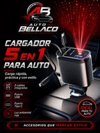 PACK 2 EN 1 CARGADOR 5 EN 1 + POSABRAZO