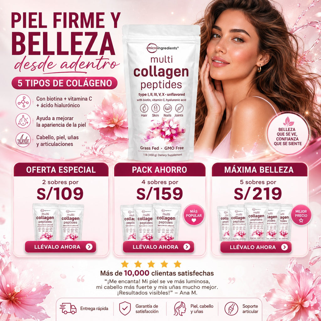 MULTI COLLAGEN PEPTIDOS 2LBS