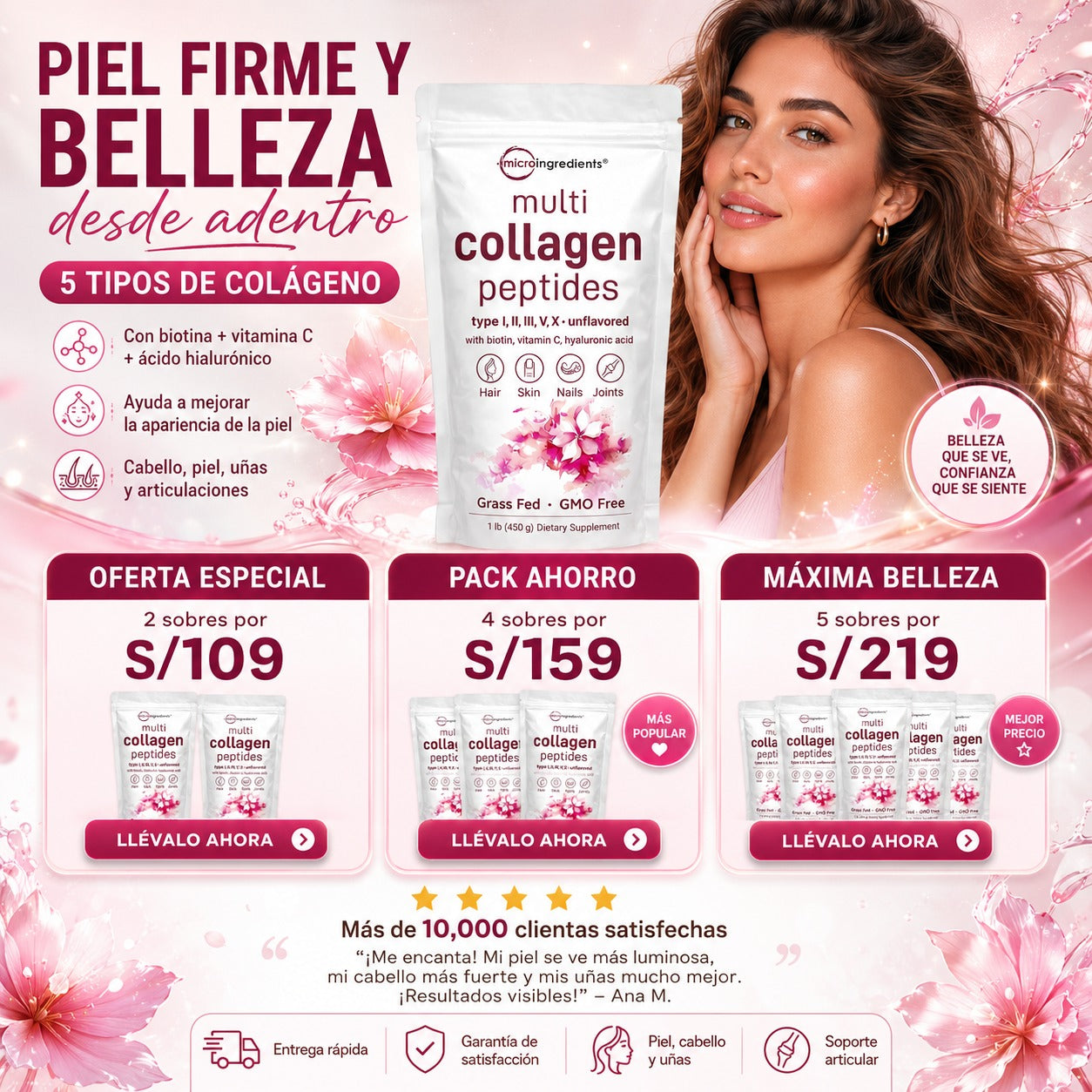 MULTI COLLAGEN PEPTIDOS 2LBS